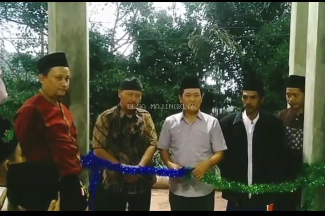 Camat Wanareja Resmikan Madrasah Al Mubarok di Desa Majingklak
